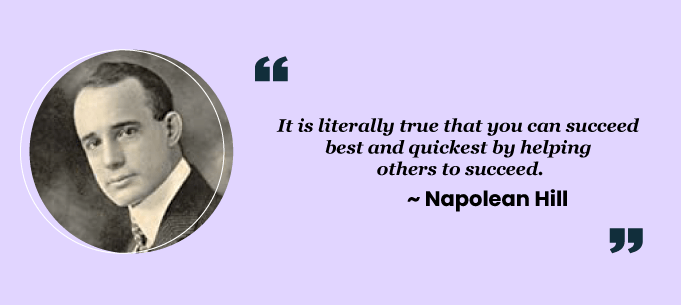 Teamwork quotes by Napolean Hill
