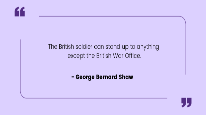 Funny work quotes by George Bernard Shaw