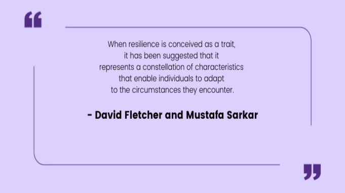 Resilience Quotes by David and Mustafa