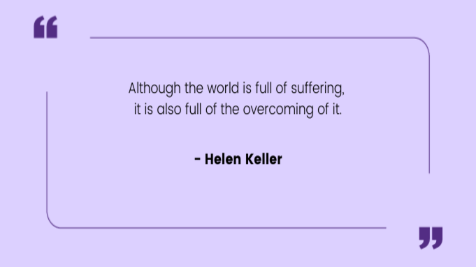 Resilience Quotes by Hellen Keller