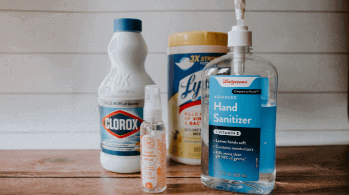 Sanitiser-kit