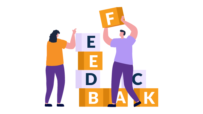 Creating a safe space for exchanging feedback and difficult discussions