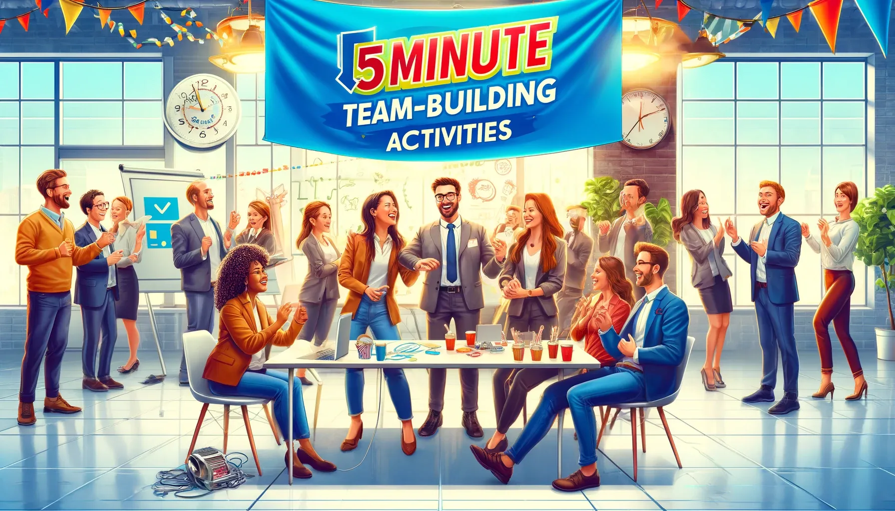 Five minute team building activities